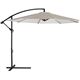 ハンギングパラソル スチール IV アイボリー (屋外/アウトドア/ガーデニング)【組立品】 - 縮小画像1