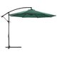 ハンギングパラソル スチール GR グリーン（緑） (屋外/アウトドア/ガーデニング)【組立品】 - 縮小画像1