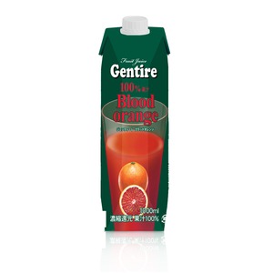 Gentire（ジェンティーレ） ブラッドオレンジジュース 1L×6本 - 拡大画像