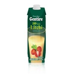 Gentire（ジェンティーレ） ライチジュース 1L×6本　【パッケージ切替中】