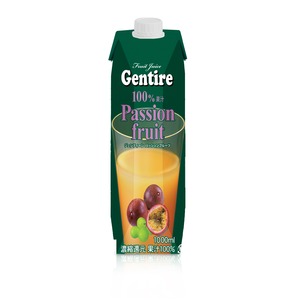 Gentire（ジェンティーレ） パッションフルーツジュース 1L×6本 - 拡大画像