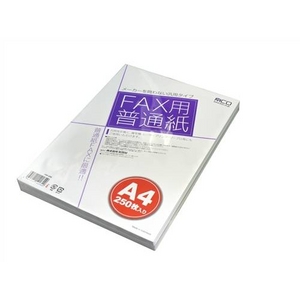 ミヨシ(MCO) FAX用紙(A4サイズ) 250枚いり FXP-250 【5個セット】 商品写真
