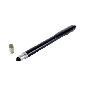 【MOBIBLE】ミヨシ(MCO) ファイバーヘッドタッチペン STP-10/BK ブラック 商品写真1