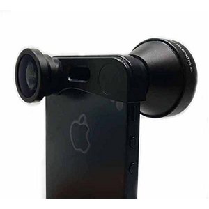 ルーメン　iPhone5/5s専用3in1レンズ　ブラック　LM-FMST 商品写真2