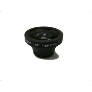 ルーメン　クリップ固定式画角180°魚眼レンズ　ブラック　LM-SMFISH-BK 商品写真2