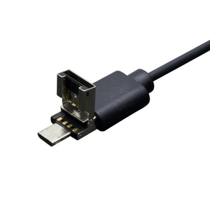 ミヨシ (MCO) シェア機能つき　microUSBケーブル　USB-MS25/BK 商品写真3