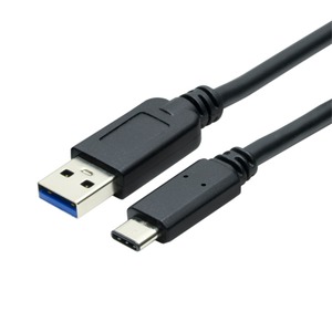 ミヨシ (MCO) USB-Aコネクタ - USB3.1-Cコネクタケーブル USB-CA310/BK 商品写真1