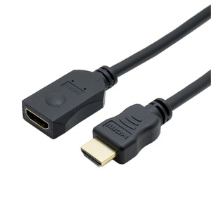 ミヨシ HDMI延長ケーブル 0.5m HDC-EX05/BK 商品写真2