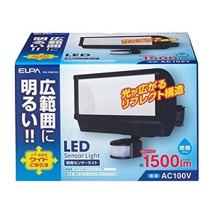 ELPA(エルパ) LEDセンサーライト 1灯 ESL-W2801AC  商品写真