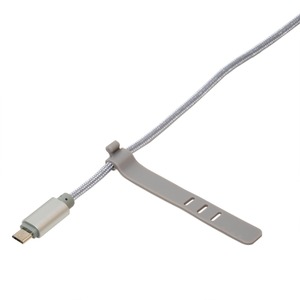 ミヨシ(MCO) 高耐久microUSBケーブル 1m シルバー USB-MT201/SL 【3本セット】 商品写真2