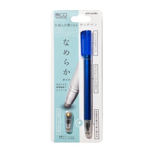 ミヨシ(MCO) 先端を交換できるタッチペン なめらかタイプ ブルー STP-L01/BL 【3本セット】 商品写真2