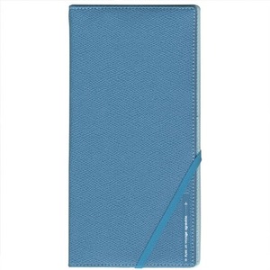 コンサイス　スキミングブロック パスポートケース皮革調R ライトブルー CO-293248 【2個セット】 商品写真