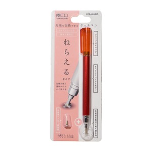 ミヨシ(MCO) 先端を交換できるタッチペン ねらえるタイプ STP-L02/RD 【2本セット】 商品写真3