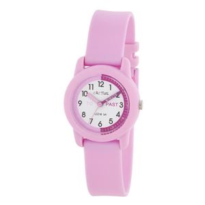 CACTUS(カクタス) キッズ腕時計 ティーチングウォッチ ピンク CAC-69-M05 ホワイト×ピンク 商品写真