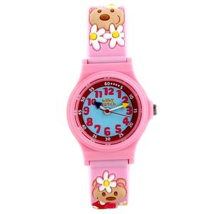 Baby Watch Paris （ベビーウォッチ） 子供用腕時計 アベセデール くま ピンク