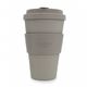 Ecoffee Cup（エコーヒー カップ） カップ ソーサー 繰り返し使える 環境に優しい バンブーファイバー 400ml Molto Grigio [600 133] - 縮小画像1