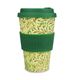Ecoffee Cup（エコーヒー カップ） カップ ソーサー 繰り返し使える 環境に優しい バンブーファイバー 400ml Willow [600 502] - 縮小画像1