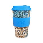 Ecoffee Cup（エコーヒー カップ） カップ ソーサー 繰り返し使える 環境に優しい バンブーファイバー 400ml LILY [600 504]