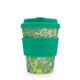 Ecoffee Cup（エコーヒー カップ） カップ ソーサー 繰り返し使える 環境に優しい バンブーファイバー 355ml Seaweed-Marine [600 602] - 縮小画像1