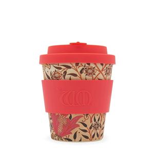 Ecoffee Cup（エコーヒー カップ） カップ ソーサー 繰り返し使える 環境に優しい バンブーファイバー 250ml EARTHLY PARADISE [600 605]