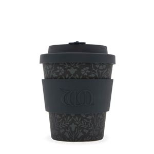 Ecoffee Cup（エコーヒー カップ） カップ ソーサー 繰り返し使える 環境に優しい バンブーファイバー 250ml WALTHAMSTOW [600 606]