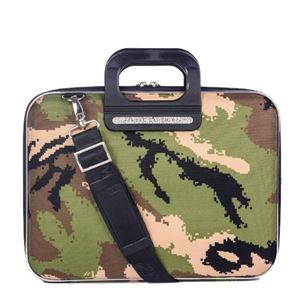 Bombata（ボンバーター） イタリアデザイン AVIANO マルチビジネスバック PCバック 13インチ対応【GREEN CAMO】