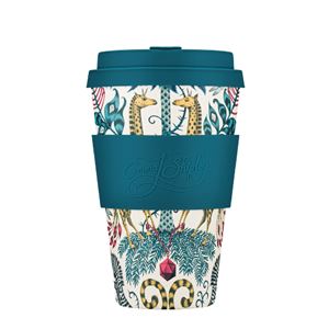 Ecoffee Cup（エコーヒー カップ） カップ ソーサー 繰り返し使える 環境に優しい バンブーファイバー 400ml KRUGER [650 509］