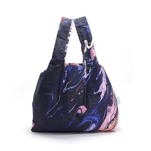 KIND BAG（カインド バック） 100% ペットボトル再生 折りたたみ エコバック Galaxy Marble