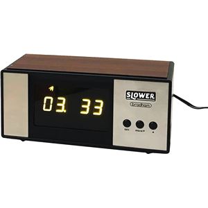 SLOWER DESK CLOCK LED 置き時計 bradham（ブラハム） ブラック