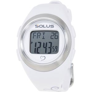 SOLUS(ソーラス) 800  心拍時計 パールホワイト(バタフライ) 【ランニングウォッチ】 商品写真