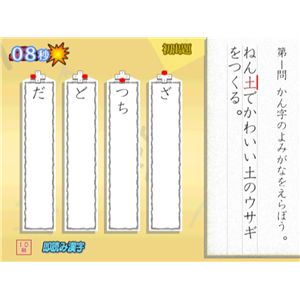 Wii 財団法人日本漢字能力検定協会公式ソフト 250万人の漢検Wiiでとことん漢字脳 商品写真4