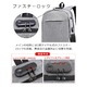 SunRuck 多機能リュックサック 通勤 通学 旅行 SR-LB105-NV ネイビー - 縮小画像5
