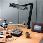 TWINBIRD(ツインバード) アーム型タッチインバータ蛍光灯 LK-H766B ブラック border=