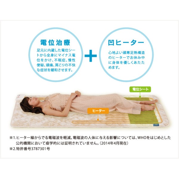 ATEX（アテックス） 家庭用電位治療器 イオネスアルファ　シングル