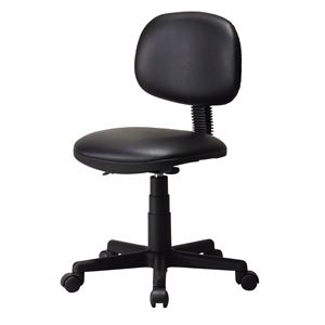 スタディチェア ブラック 組立品【代引不可】