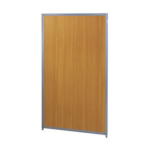 マグネットパーテーション/衝立 【ナチュラル】 幅900×奥行20×高さ1525mm スチール製 〔リビング ダイニング〕 完成品【代引不可】