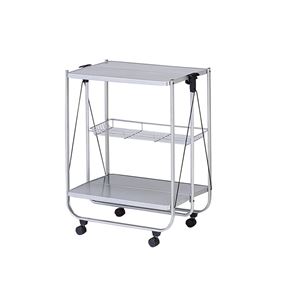 キッチンワゴン 【幅685×奥行400×高さ800mm】 完成品【代引不可】