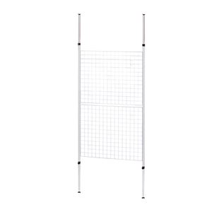 メッシュハンガー シルバー 【幅855mm】 組立品【代引不可】