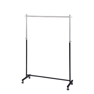 スマートフレームハンガー ブラック 【幅1195×奥行435×高さ1140～1600mm】 組立品【代引不可】