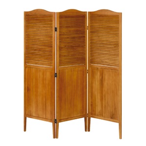 モダン パーテーション/衝立 【幅435×奥行20×高さ1350mm×3枚】 木製 パイン KOKOA-PA135 〔リビング ダイニング〕 完成品【代引不可】