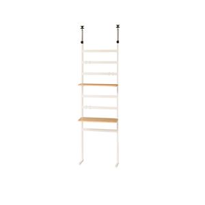 突っ張りラック ナチュラル 組立品【代引不可】