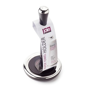 MSC joie ペーパータオルホルダー 【ブラック】 高さ350×幅170×奥行170mm ステンレス 〔キッチン 台所〕