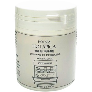 食器洗い機専用クリーナー/清掃用品 【150g×6個セット】 消臭効果 アルカリ 酵素パワー 『HOTAPICA』 〔キッチン 台所〕