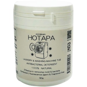 HOTAPAランドリー/洗濯洗剤 【90g×6個セット】 日本製 界面活性剤 蛍光剤 香料一切不使用 〔ランドリー用品〕
