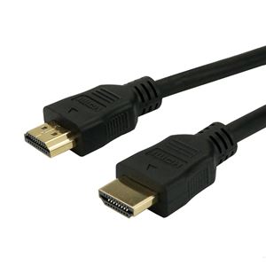 HORIC(ホーリック) HDMIケーブル 1m ブラック プラスチックモールドタイプ HDM10-064BK