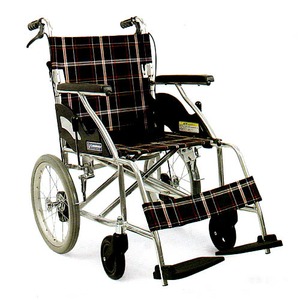 お急ぎの方用3　アルミ軽量車椅子　介助式【非課税】 商品写真1