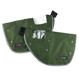 自転車 ハンドルカバー カーキ KWH-510KH 自転車専用 オールシーズン 電動アシスト車対応 インナーボア付き