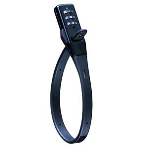 自転車用 鍵 ロック 〔 ショート ブラック 〕 SL-02BK バッテリー用鍵 ヘルメット用鍵 SOKULOCK ソクロック