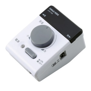 電話の拡声器3/電話専用拡声器 【受話音量：最大30倍】 簡単取り付け