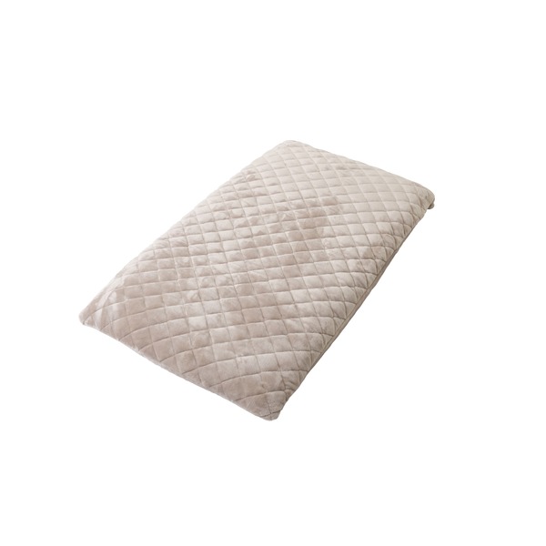 子供用 寝具 70×120cm グレージュ mofua baby モフア ベビー すっぽり包めるフィットタイプの敷きパッド エコテックス認証【代引不可】